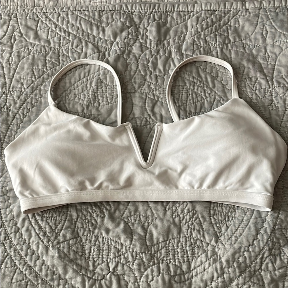 Midori White Mer Bikini Top L